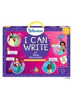 Skillmatics - I Can Write Disney Princess Reusable Preschool Learning Activities