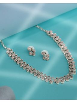 Vosgi - White Heritage Gold-Plated Jewellery Set