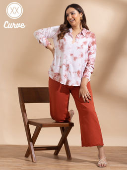 Twenty Dresses by Nykaa Fashion - Curve Blossoming In Nature Shirt