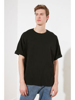 Trendyol - Man Black T-Shirt