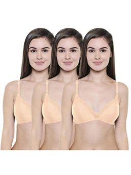 Bodycare - Pack of 3 Perfect Coverage Bra In Skin Colour
