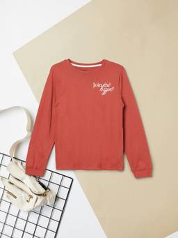max - Boys Printed T-shirt-Coral
