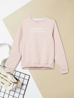 max - Boys Printed Sweatshirt-Pink
