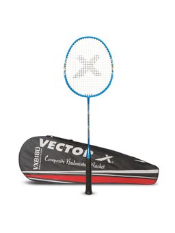 Vector X - Vxb 180 Badminton Racquet One Piece Aluminium Head and Graphite Shaft With Full Cover