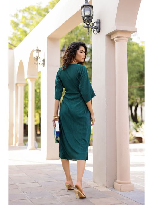 knee length dresses for ladies Alora Maxi Dress – Denoa Label main image 0