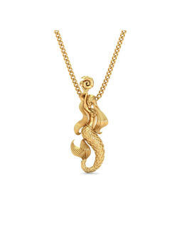 KuberBox - Mermaid Pendant 18K Gold