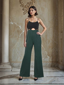 Fawn 24 - Green Forest Noir Jumpsuit