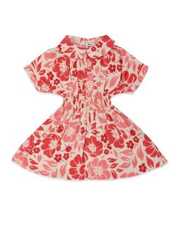KOALA KIDZ - Red Printed Dress