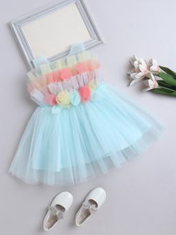 The Magic Wand - Blue Solid Dress