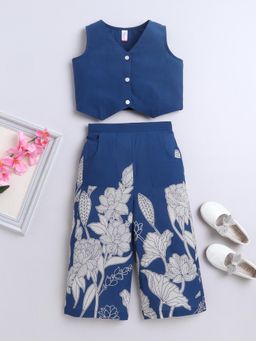 The Magic Wand - Blue Floral Co-Ord Set