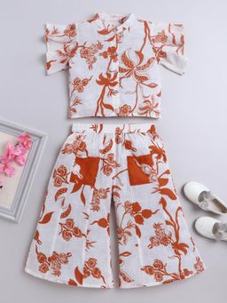 The Magic Wand - Off White Floral Co-Ord Set
