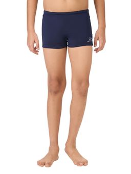 Black Panther - Navy Blue Boys Swim Trunks