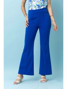 Beatnik - Royal Blue Bootcut Trouser
