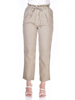 Beatnik - Beige Cigarette Trouser