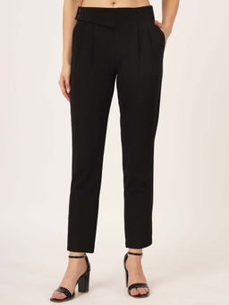 Beatnik - Black Pleated Pant