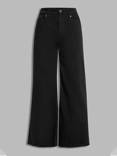 Women's Wide-Leg High-Rise Regular-Length Stretchable Shaping Denim Jeans