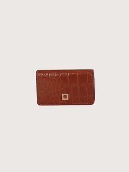 LODIS - Brown Julia Slim Lather Wallets and Card Cases