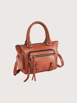 LODIS - Red Ellie Lather Satchel Large