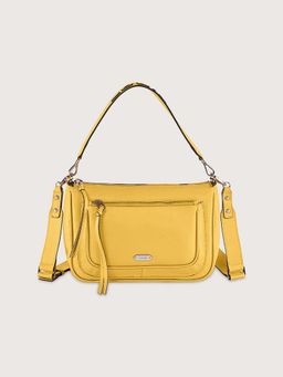 LODIS - Yellow Payton E/W Crossbody Lather Sling and Cross Bags
