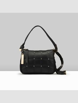 LODIS - Black Kinsley Top Zip Lather Sling and Cross Bags