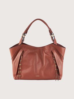 LODIS - Brown Camilla Lather Tote Bag