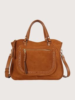LODIS - Rust Margo Lather Satchel