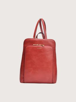 LODIS - Red Francesca Lather Backpack