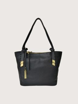 LODIS - Black Danica Lather Tote Bag