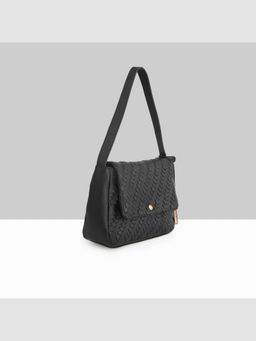 LODIS - Black Solstice Lather Handbag