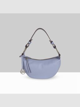 LODIS - Black Solaris Hobo Lather Handbag