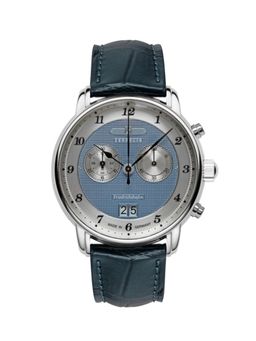 Zeppelin - Mens Watch Quartz Chronograph with Leather Strap (M)