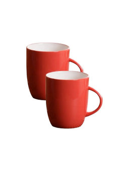 CLAY CRAFT - Fine Ceramic Milk Mug, 2Pc, 340ml
