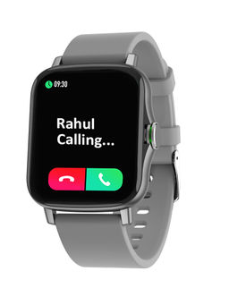 PA Maxima - Max Pro X6 Bluetooth Calling Smartwatch with, 1.7" Display of 400 Nits & SpO2 Silver