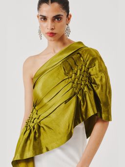 AROKA - Pisa In Olive Top