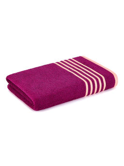 Layers - Basics 100% Cotton 380 GSM Bath Towel Rouge (Purple) (L)