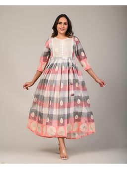 Zolo Label - Multi-Color Printed Maxi Dress