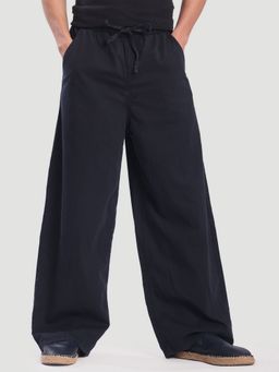 Bene Kleed - Men Grey Super Baggy Mid Rise Pant