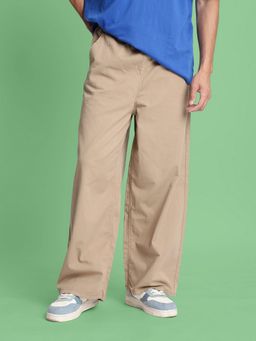 Bene Kleed - Men Beige Super Baggy Pant