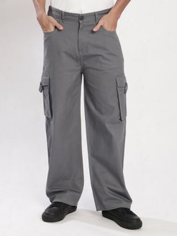 Bene Kleed - Men Grey Mid Rise Cargos