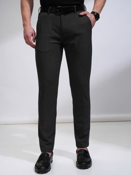 HIGHLANDER - Men Comfort Tapered Fit Grey Pant