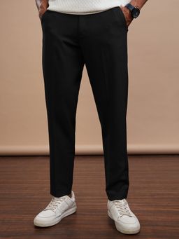 HIGHLANDER - Men Comfort Slim Fit Black Pant