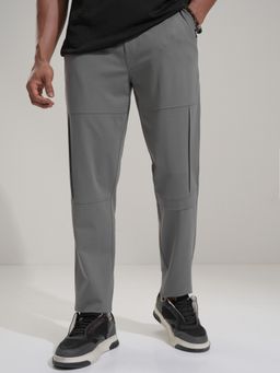 HIGHLANDER - Men Comfort Relaxed Fit Grey Pant