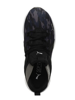 Puma - Enzo 2 Camo Jr Unisex Black Running Shoes