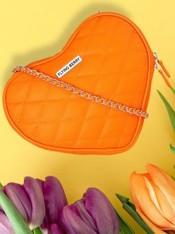 FLYING BERRY - Womens Orange Sling Bag