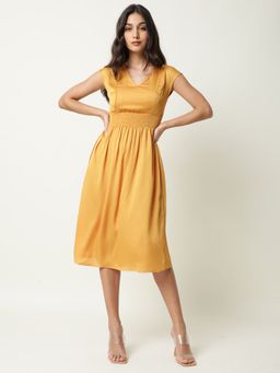 RAREISM - Milux Mustard Dress