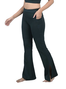 MLADA - Women's Green Stretchable Active Pant
