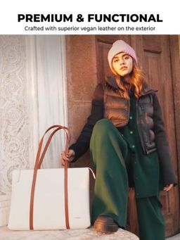 MOKOBARA - The Easy Going Medium Tote Bag-Coconut White