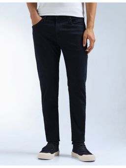 Flying Machine - Men Blue Cotton Solid Slim Jeans