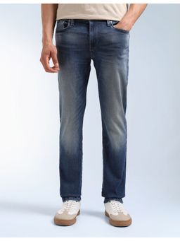 Flying Machine - Men Grey Cotton Solid Slim Jeans