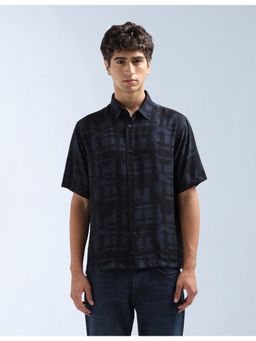 Flying Machine - Black Original Abstract Printed Shirt